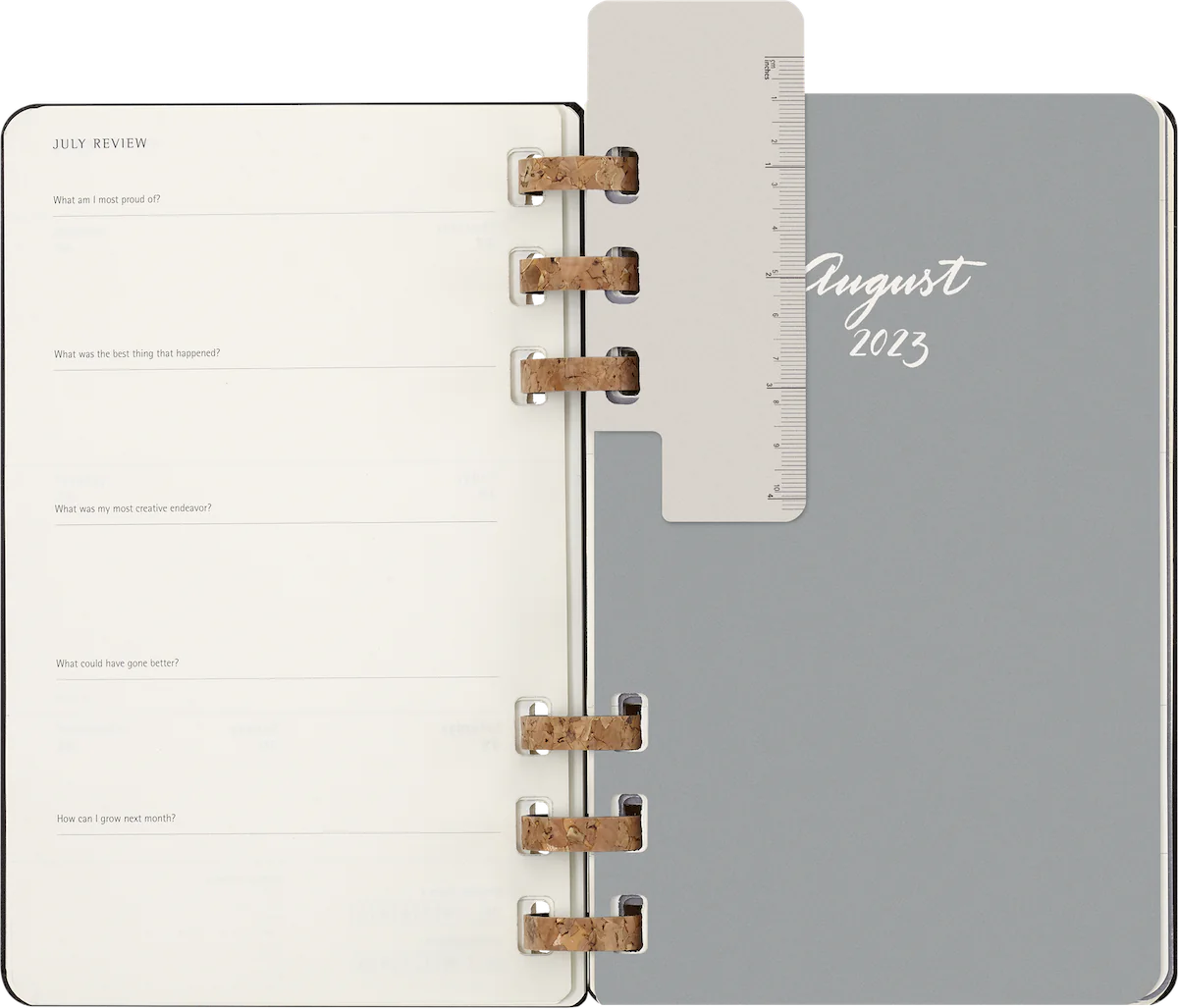 Щотижневик на 12 місяців 2023-2024 Spiral Академічний Чорний - Зображення 9