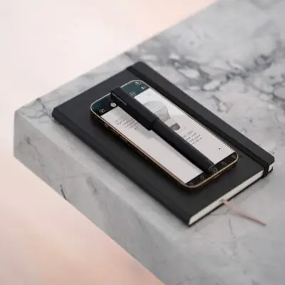 Набір Moleskine Smart Writing Set  (Smart Pen + Smart Notebook Лінійка Чорний)