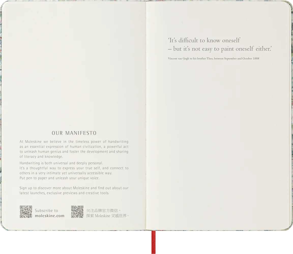 Записник Van Gogh Для нарисів середній Канва - Зображення 6