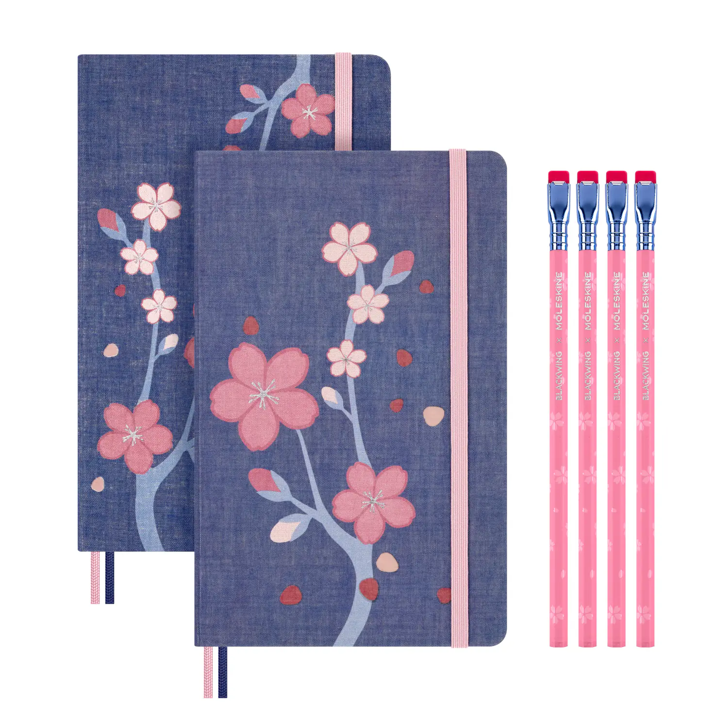 Подарунковий набір Sakura / 2 Записники + 4 Олівці Blackwing