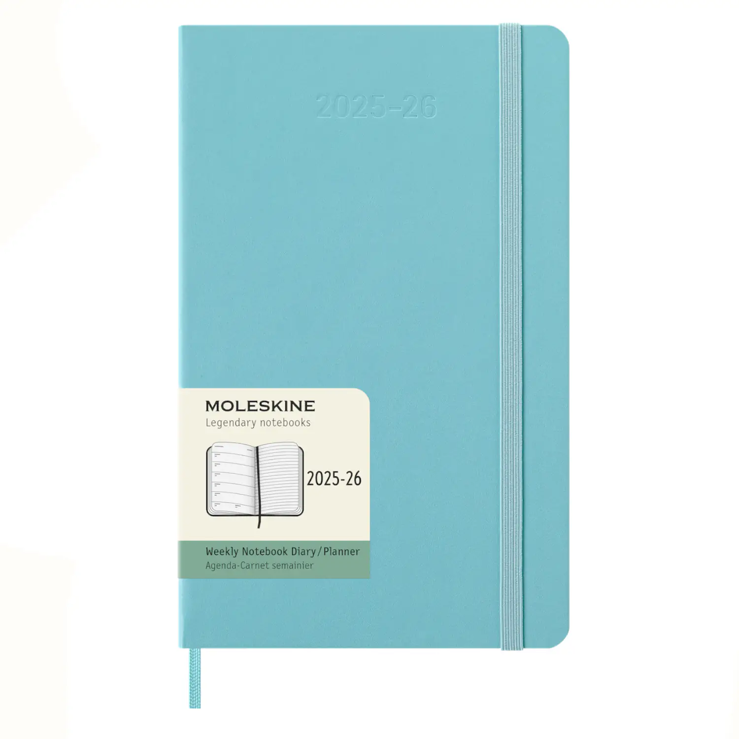 Щотижневик на 18 місяців 2025-2026 Аквамарин