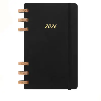 Щотижневик 2026 Spiral Чорний