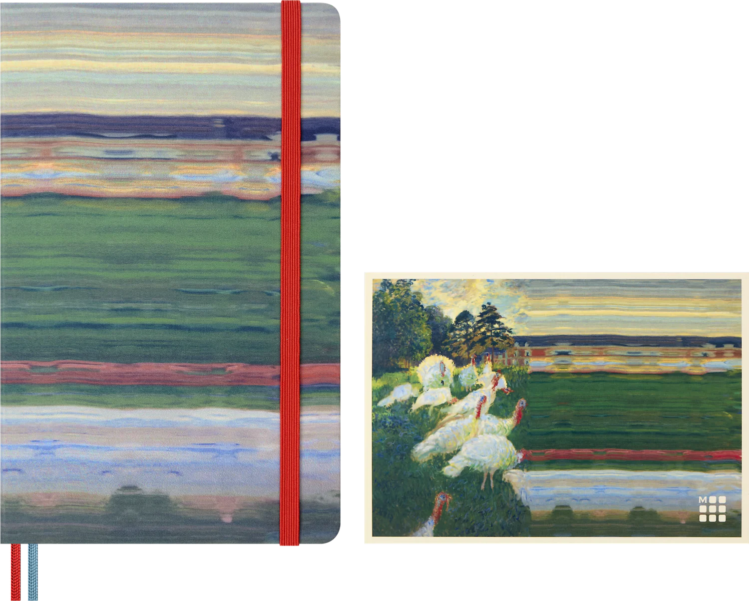 Подарунковий набір Impressionism / Записник + 6 акварельних олівців - Зображення 5