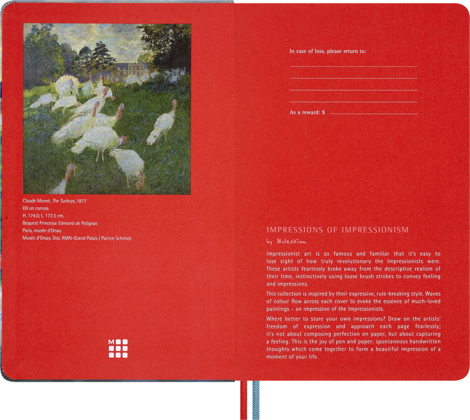 Подарунковий набір Impressionism / Записник + 6 акварельних олівців - Зображення 6