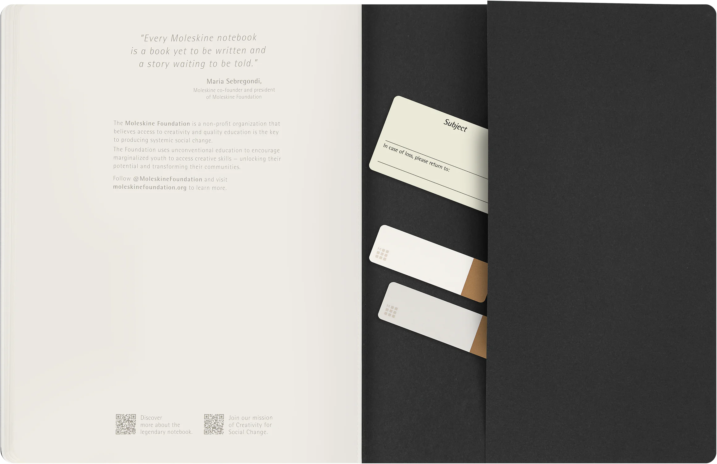 Записник Cahier Student XXL Нелінований Чорний - Зображення 8