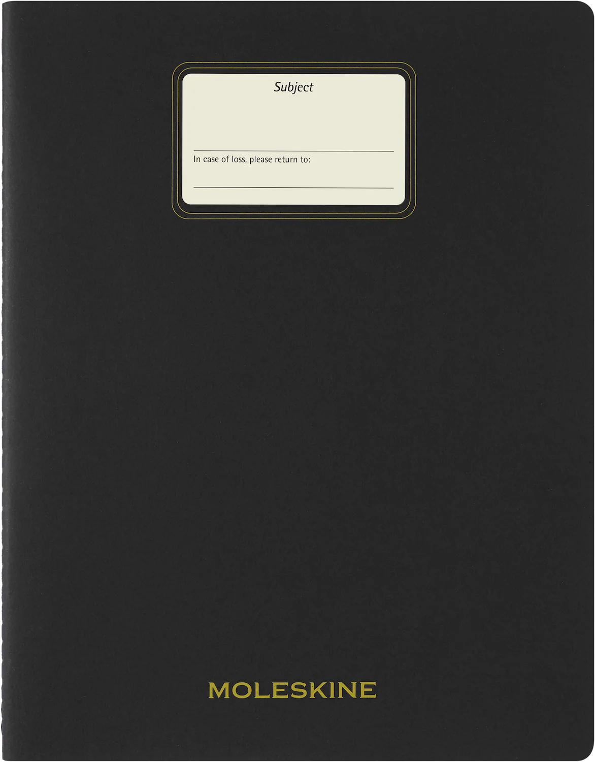 Записник Cahier Student XXL Нелінований Чорний - Зображення 4
