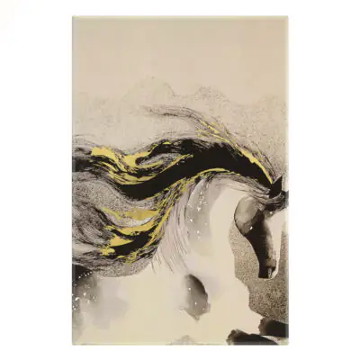 Записник Year of the Horse середній Лінійка Сірий + бокс