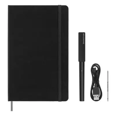 Набір Moleskine Smart Writing Set (Smart Pen 3.0 + Smart Notebook Лінійка Чорний)