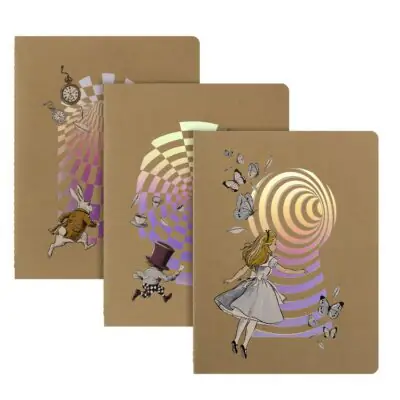 НАБІР ЗАПИСНИКІВ CAHIER ALICE 3 ШТ