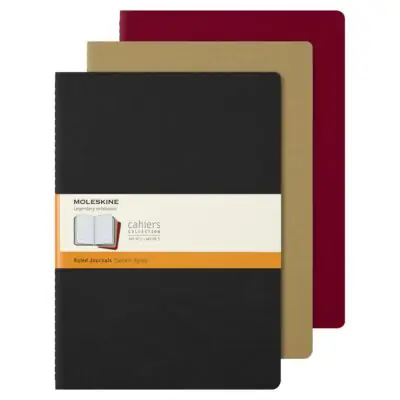 Набір Зошитів Cahier A4 Чорний-Гавана-Бордо